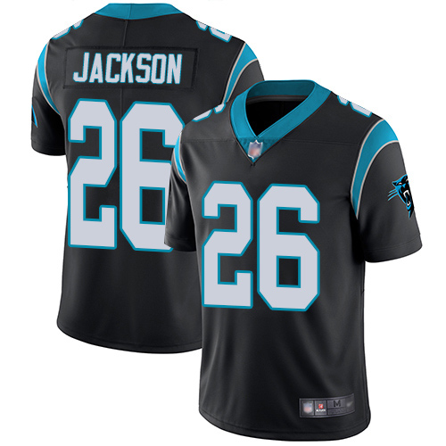 Carolina Panthers Limited Black Youth Donte Jackson Home Jersey NFL Football #26 Vapor Untouchable->youth nfl jersey->Youth Jersey